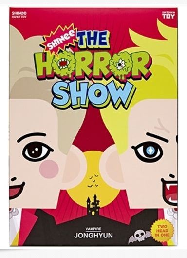 SHINee ペーパートイ THE HORROR SHOW 未開封 全員セット SHINee - Paper Toy Official [SHINee The Horror SHOW] (JONGHYUN