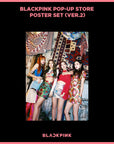 블랙핑크 BLACKPINK POP-UP STORE POSTER SET (Version 2)