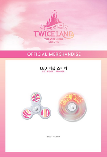 Twice Fidget Spinner [Twiceland Official Merchandise] – Choice