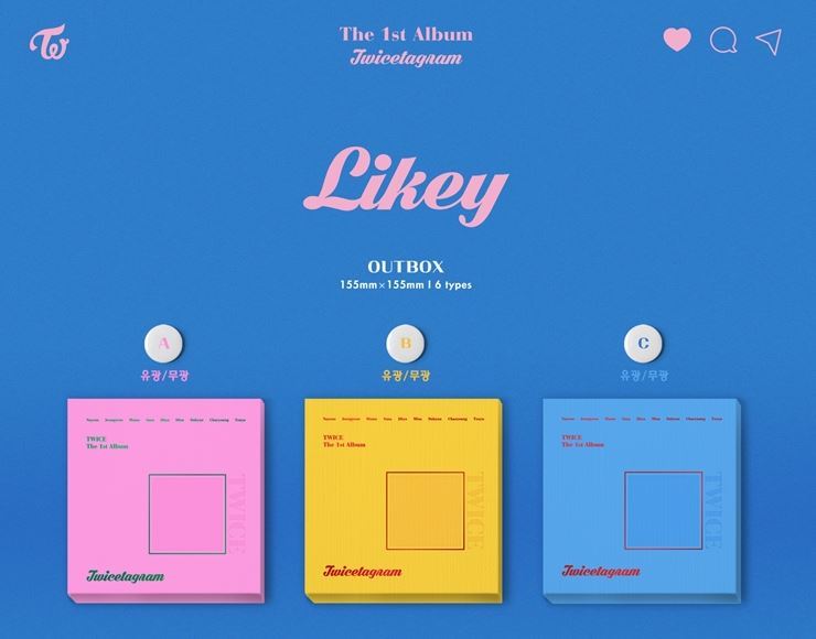 트와이스 TWICE 1ST ALBUM - TWICETAGRAM