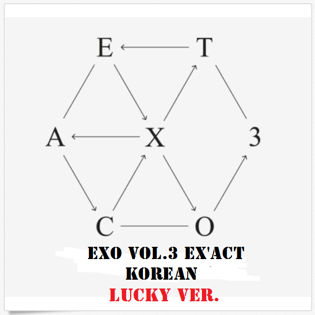 EXO 3rd Album - EX'ACT (Korean Version)