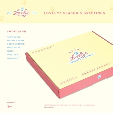  [Pre-Order]  러블리즈 LOVELYZ 2018 SEASON'S GREETINGS