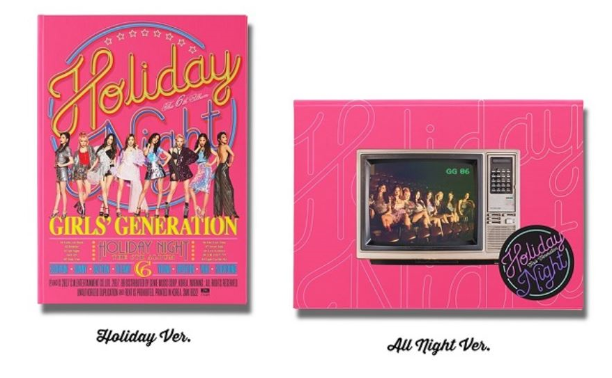  소녀시대 GIRLS GENERATION  6TH ALBUM - HOLIDAY NIGHT