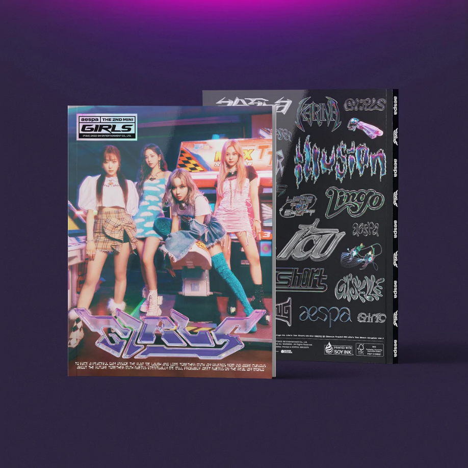 Aespa 2nd Mini Album - Girls (Real World Ver.) +1 U.S Exclusive