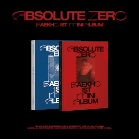 Baekho 1st Mini Album - Absolute Zero