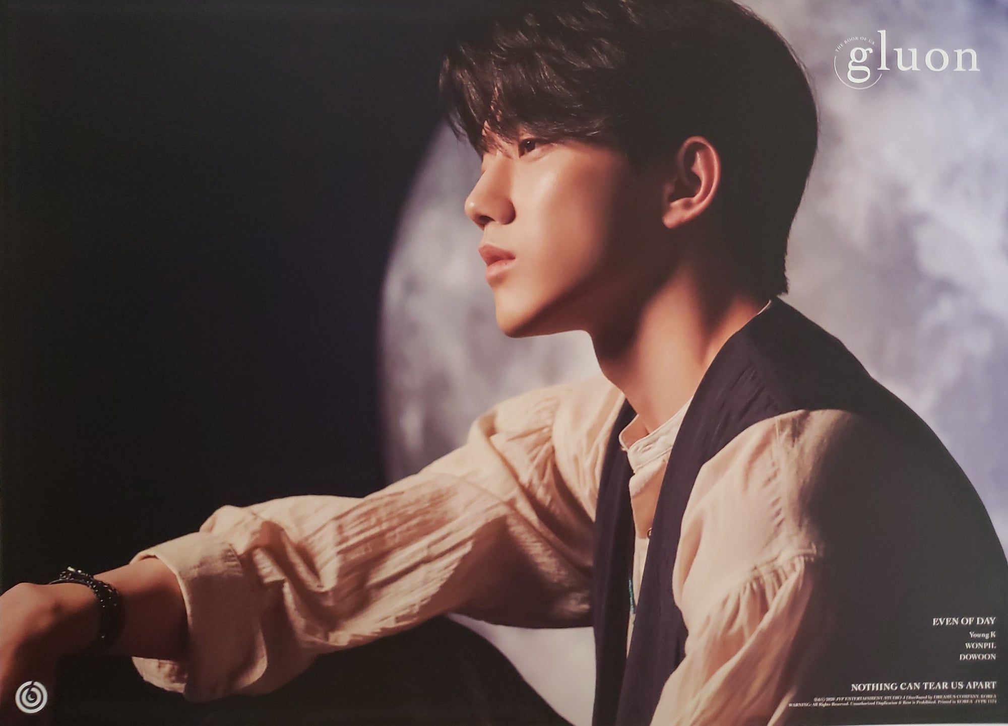 DAY6 album The Book of Us : Gluon Nothing Can Tear Us Apart Official Poster - Photo Concept Dowoon