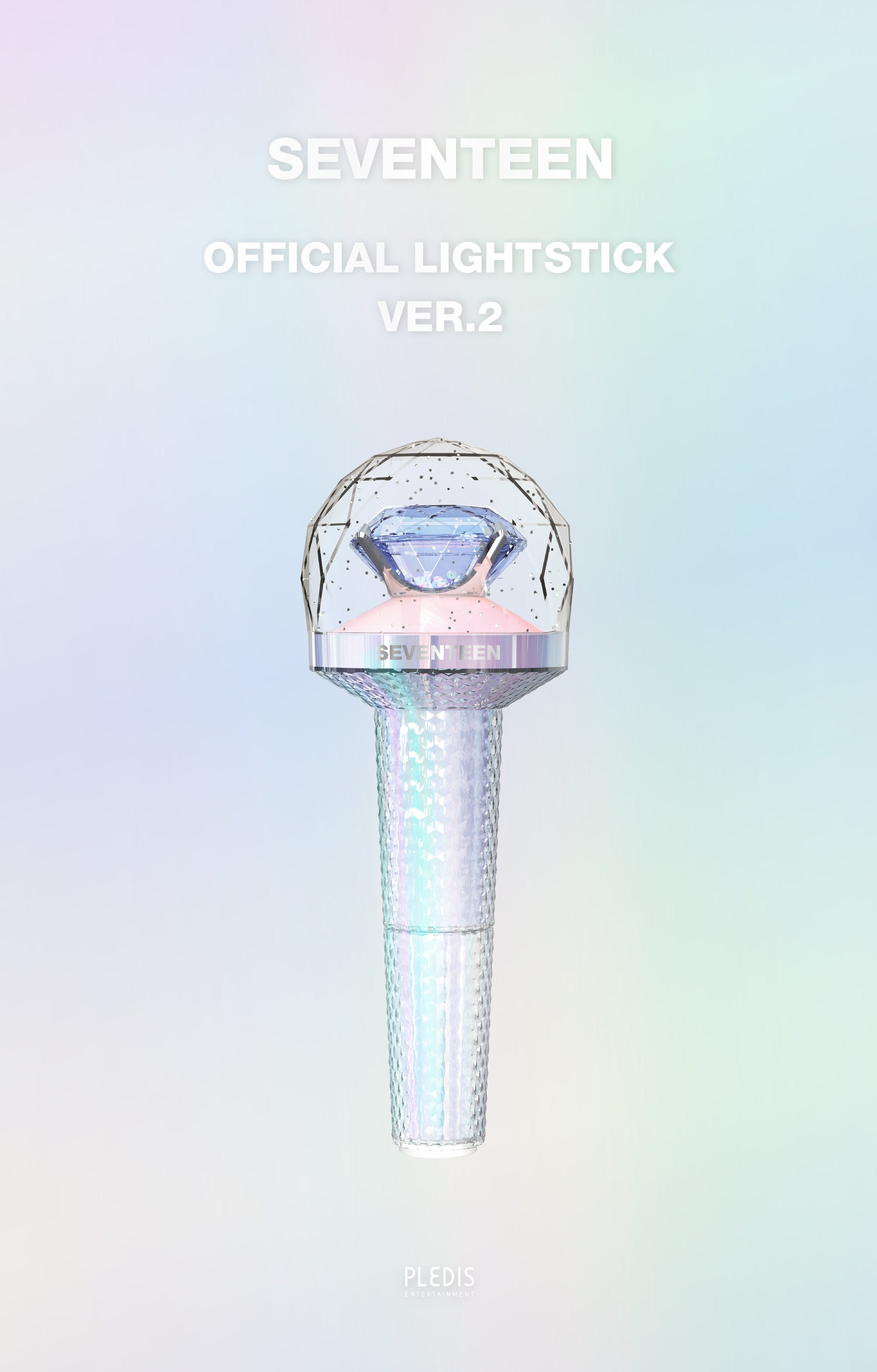 SEVENTEEN OFFICIAL LIGHT STICK VER.2 – Bora Clover