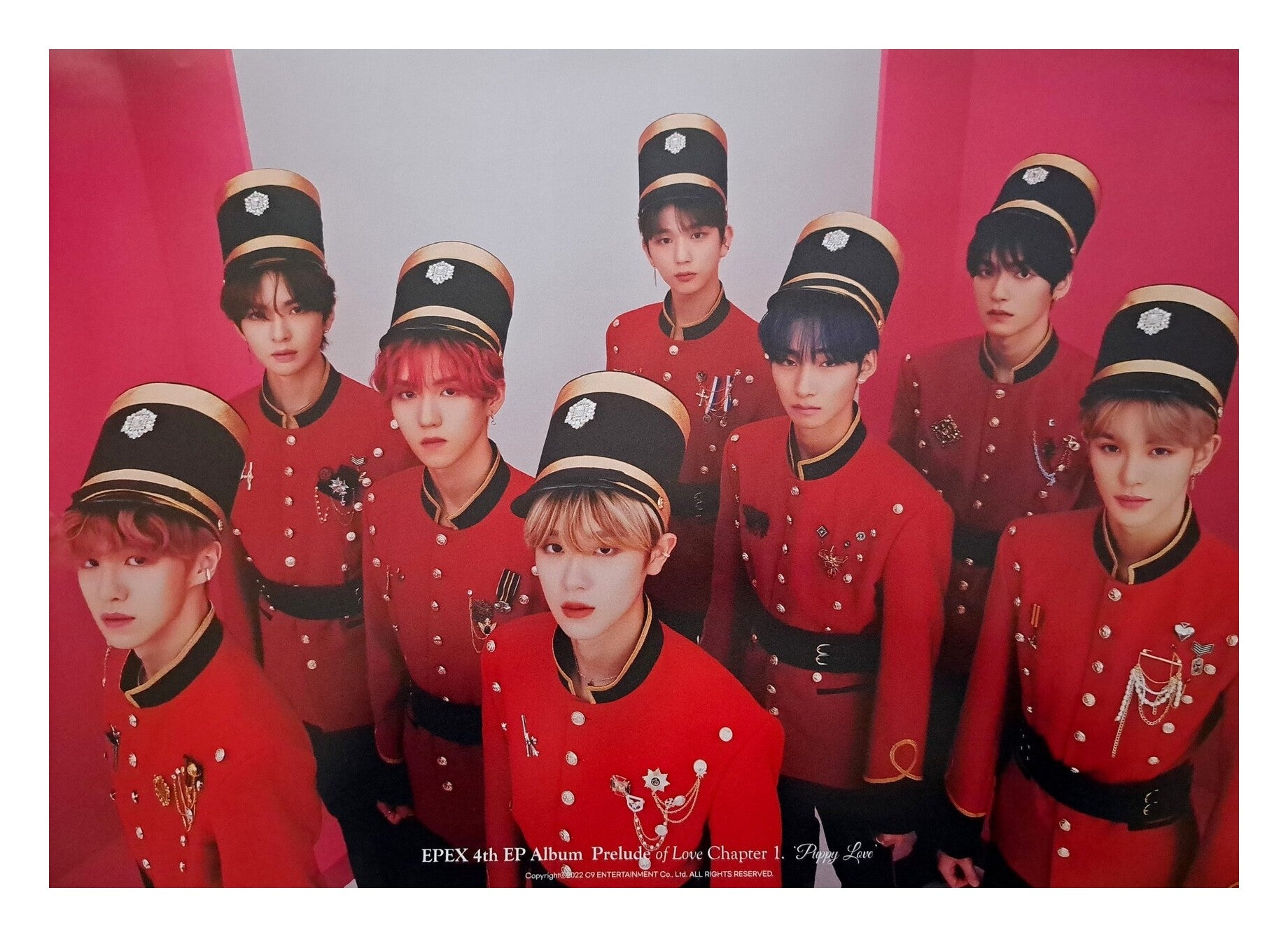 Epex 4th EP Album Prelude of Love Chapter 1 'Puppy Love' Official Post