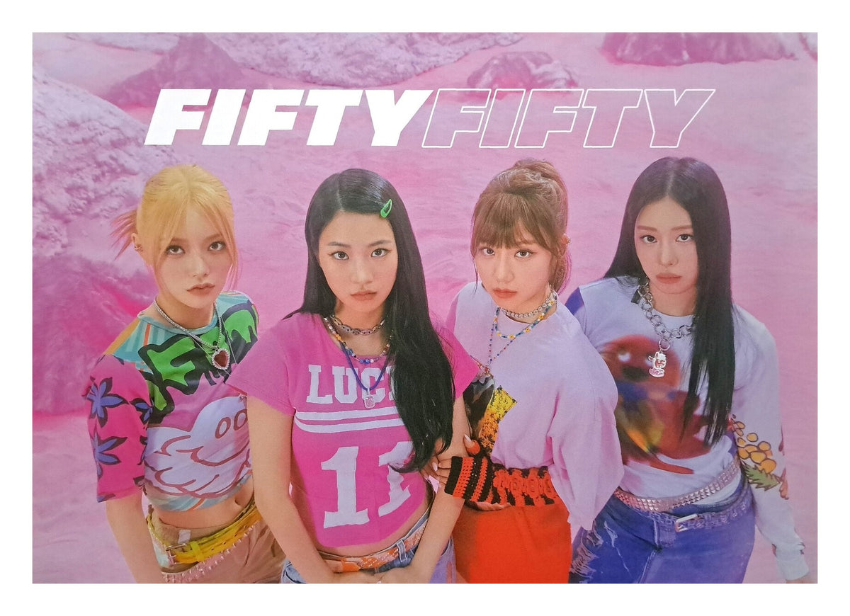 Fifty Fifty 1st EP Album The Fifty Official Poster - Photo Concept