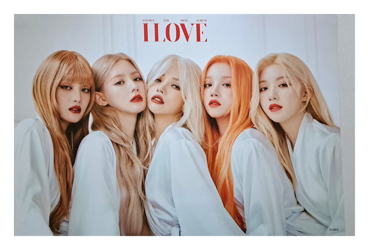 (G)I-DLE gidle I LOVE 3形態セット 新品未開封 ポスター G_I-dleILoveBornver_1200x1200.