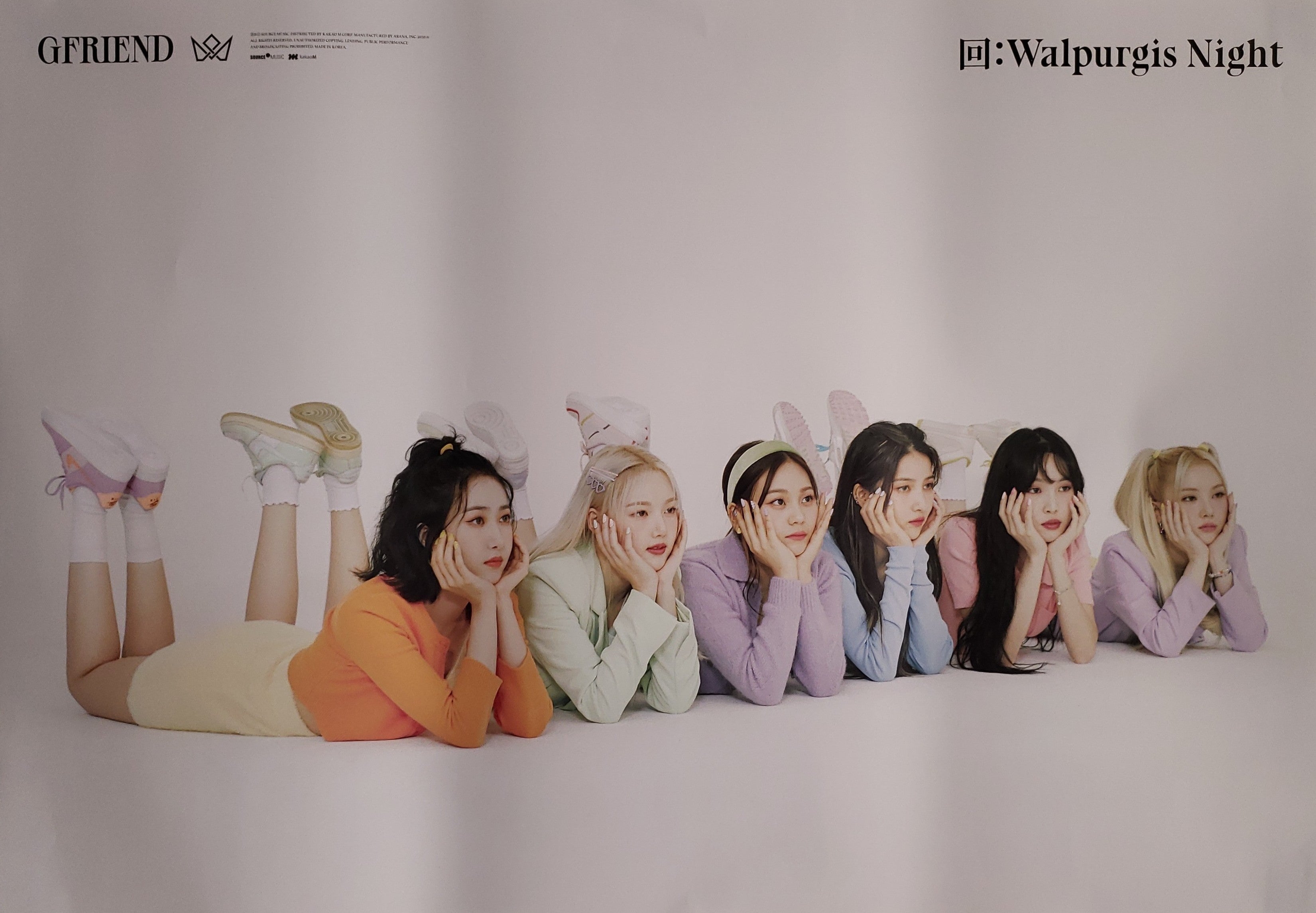 GFRIEND Album 回:Walpurgis Night Official Poster - Photo Concept