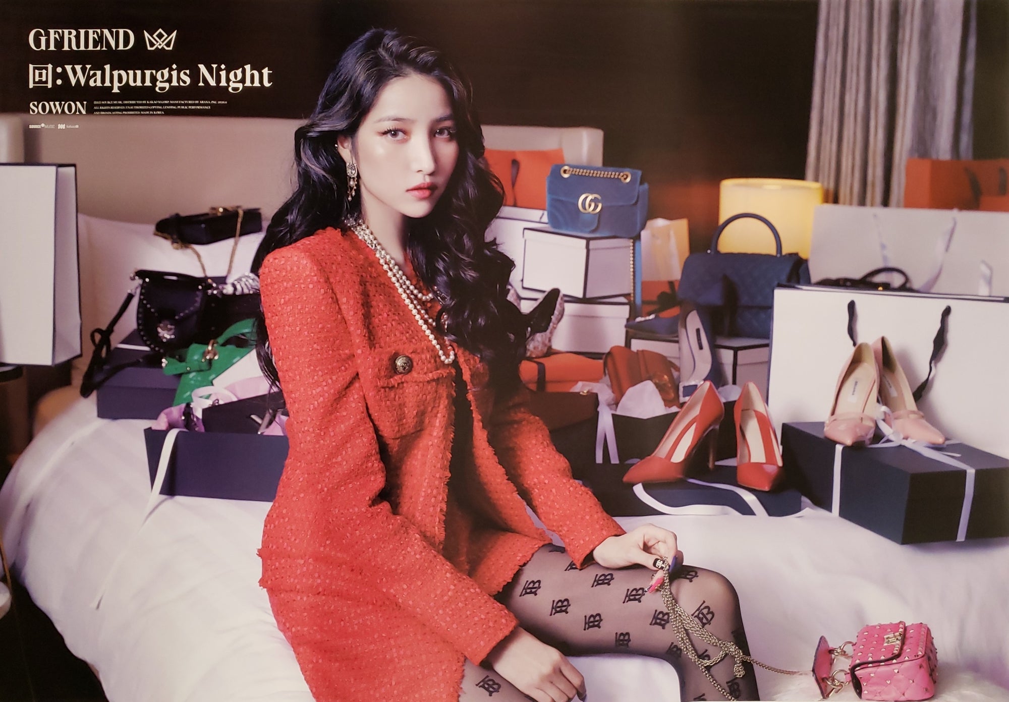 GFRIEND Album 回:Walpurgis Night Official Poster - Photo Concept Sowon