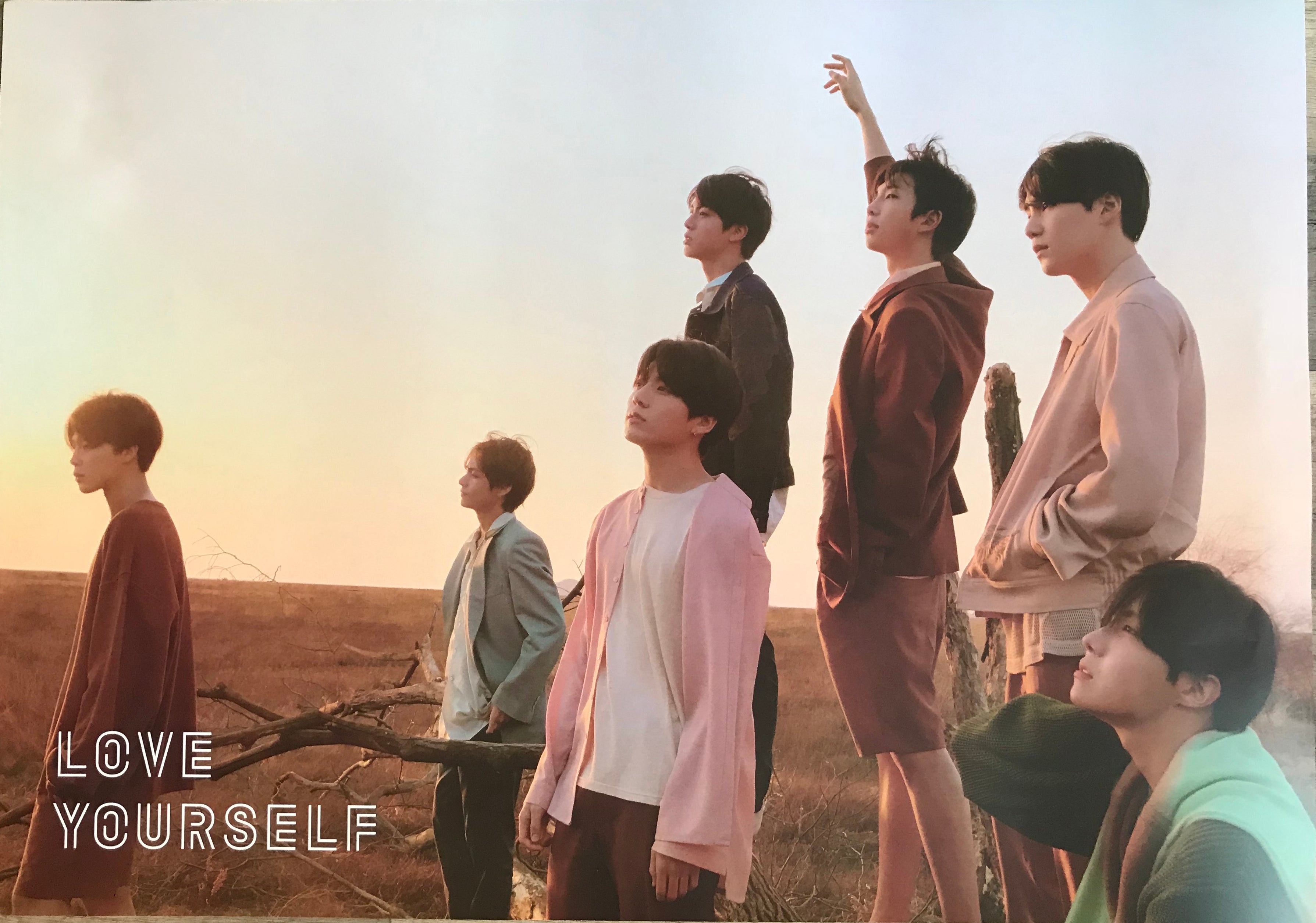 BTS Love Yourself Tear Official Poster - Photo Concept Y – Choice Music LA