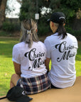 "You Can Sit With Us" Choice Music T-Shirt (White)