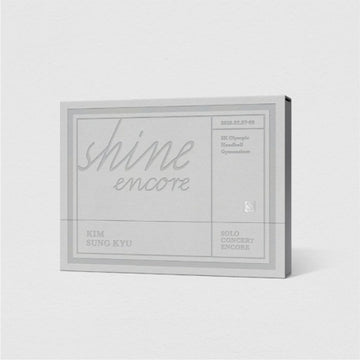 Kim Sung Kyu Solo Concert [Shine Encore] DVD