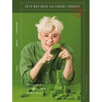 XIA - 2019 Way Back Xia Concert DVD [In Korea]