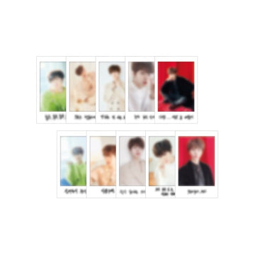 Kim Woo Seok 1st Ontact Fan Meeting - Polaroid Photocard Set