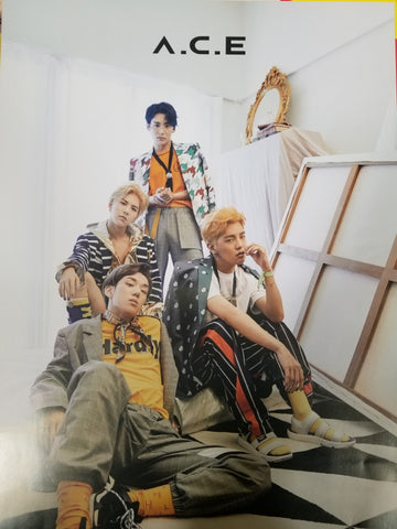 A.C.E Repackage Album Adventures in Wonderland Official Poster - Photo Concept Night A