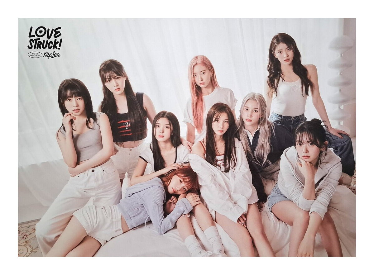 Kep1er 4th Mini Album LOVESTRUCK! Official Poster - Photo Concept