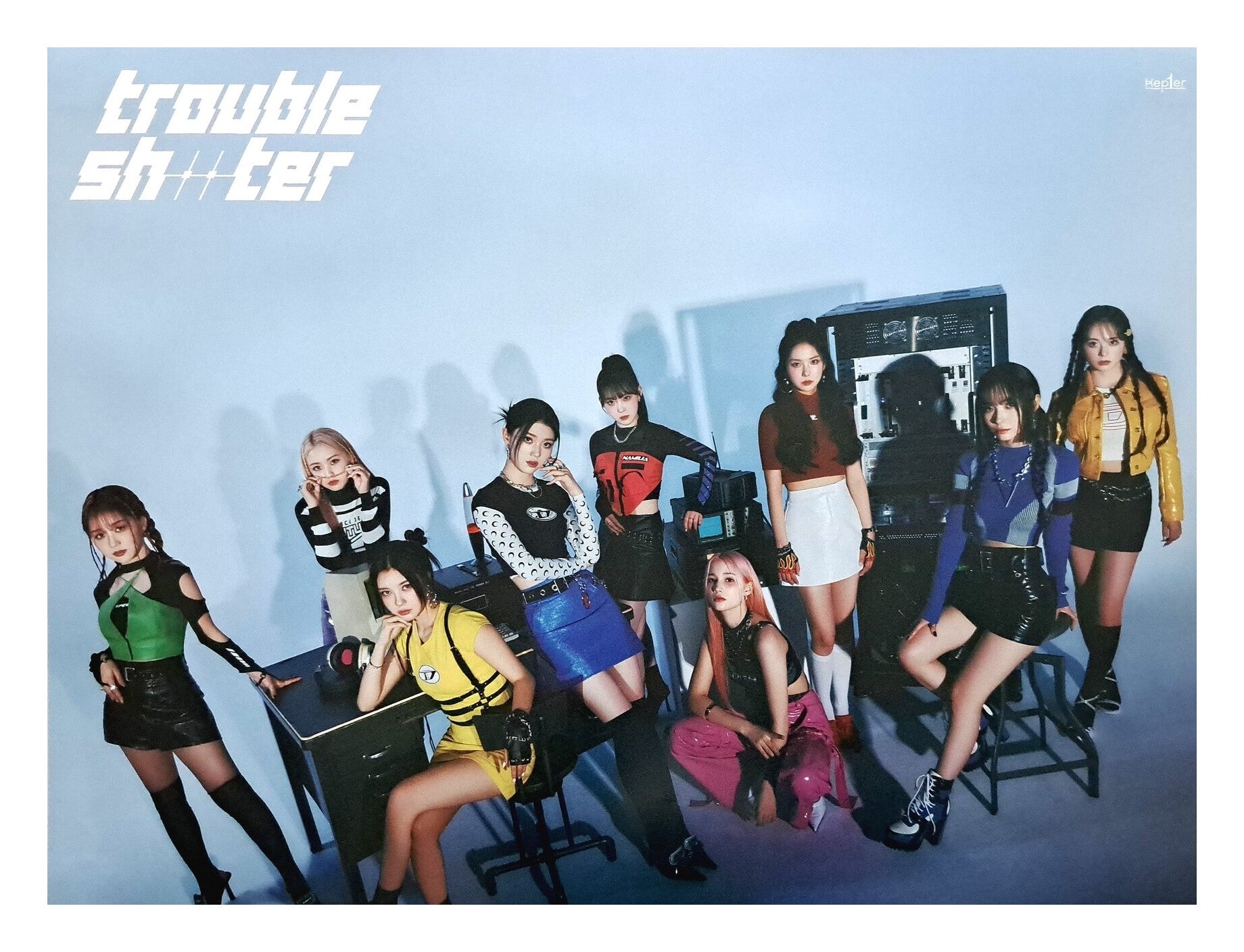Kep1erアルバム、ポスター、トレカその他 Kep1er The 6th Mini Album TIPI-TAP Official Photocard Poster