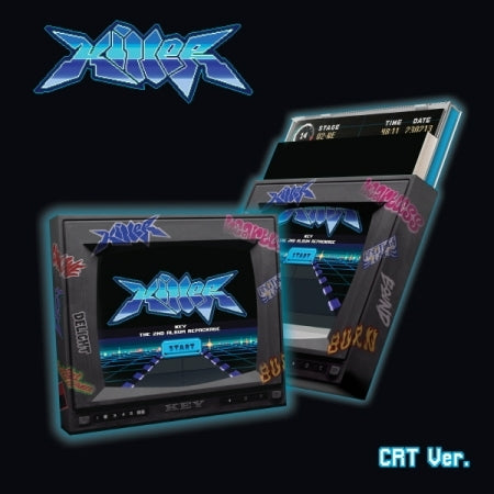 Key 2nd Repackage Album - Killer (CRT Ver.)