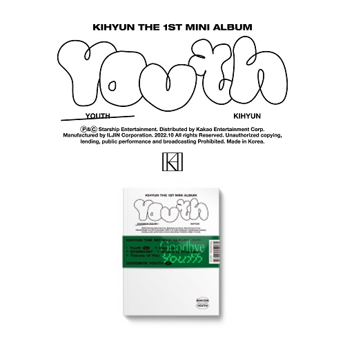 Kihyun 1st Mini Album - Youth