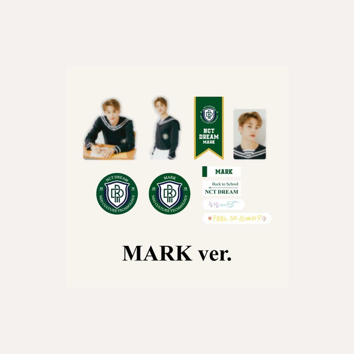 NCT Dream 2021 Back To School Kit - Luggage Sticker + Photocard