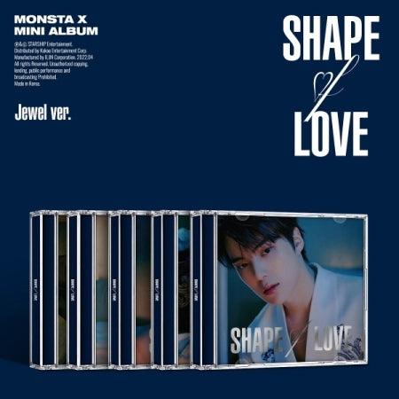 Monsta X 11th Mini Album - Shape of Love (Jewel Case Ver.) – Choice Music LA