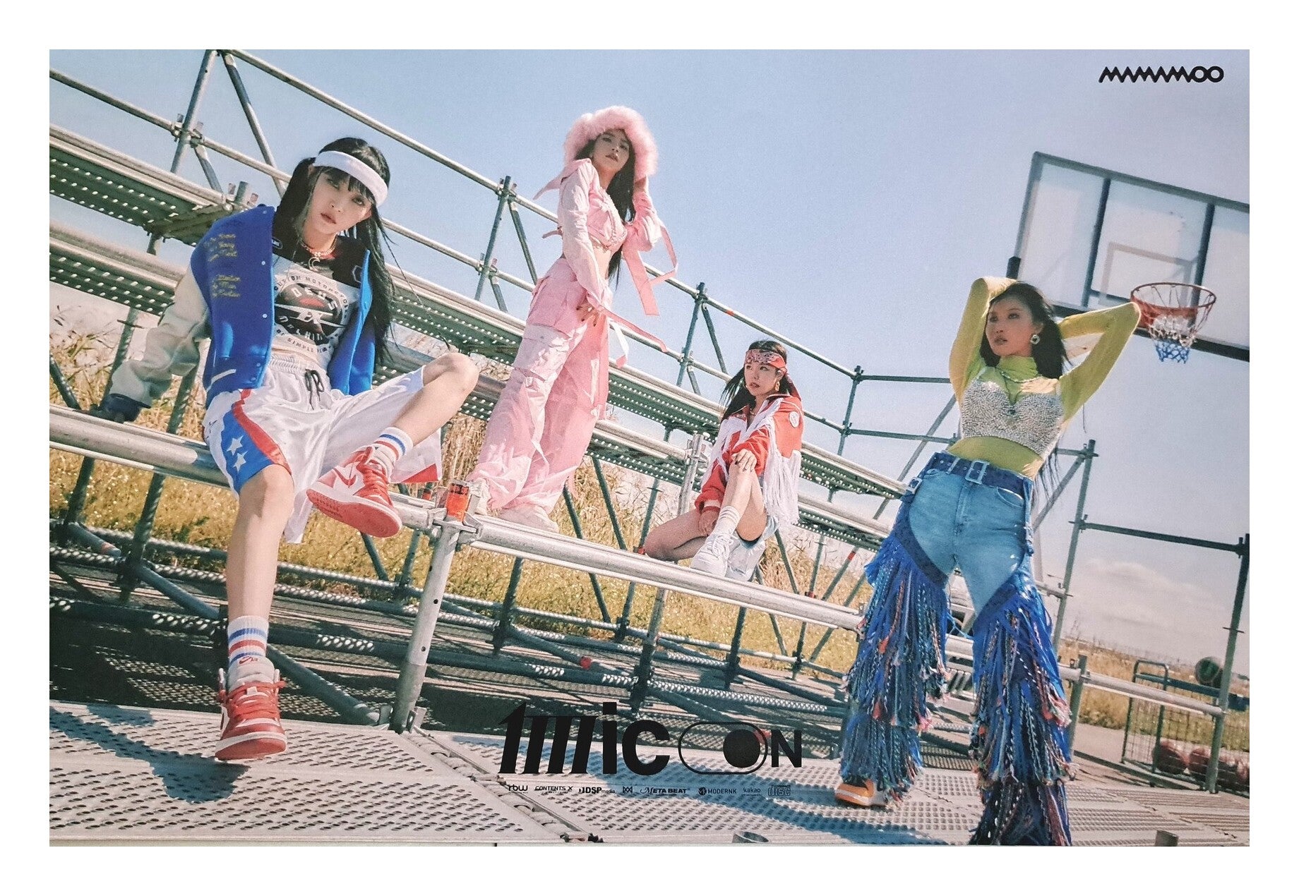 Mamamoo 12th Album Mic On (Main Ver.) Official Poster - Photo