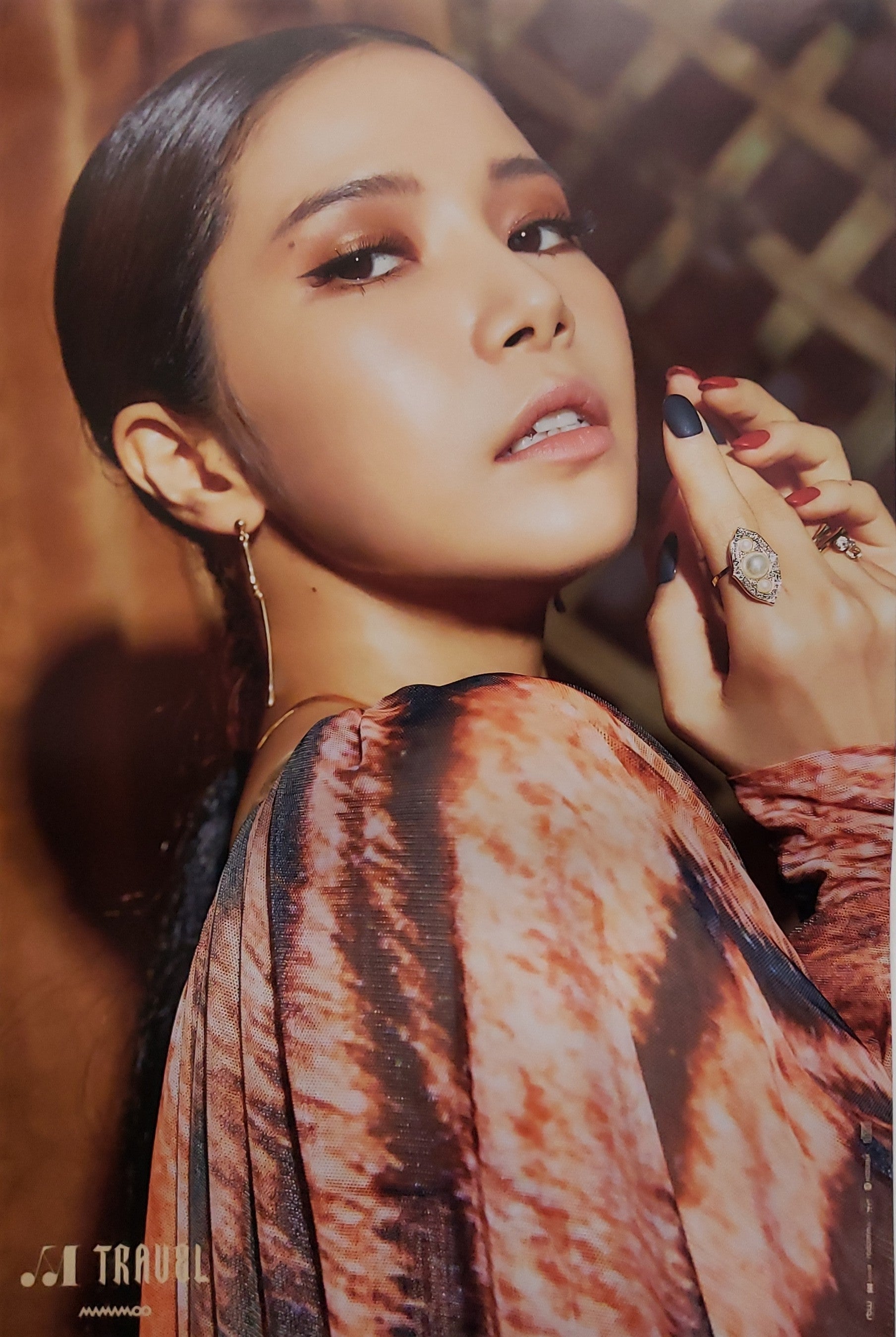 MAMAMOO 10th Mini Album TRAVEL Official Poster - Photo Concept Solar