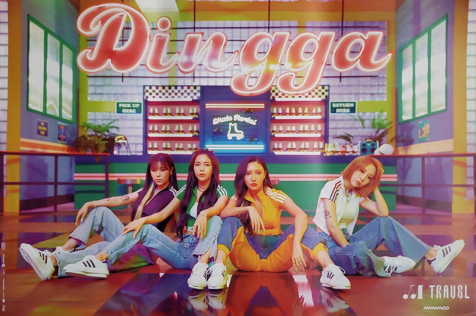 MAMAMOO 10th Mini Album TRAVEL Official Poster - Photo Concept Group 1
