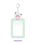 NCT x SANRIO Characters - Photocard Holder Keyring + Photocard Set