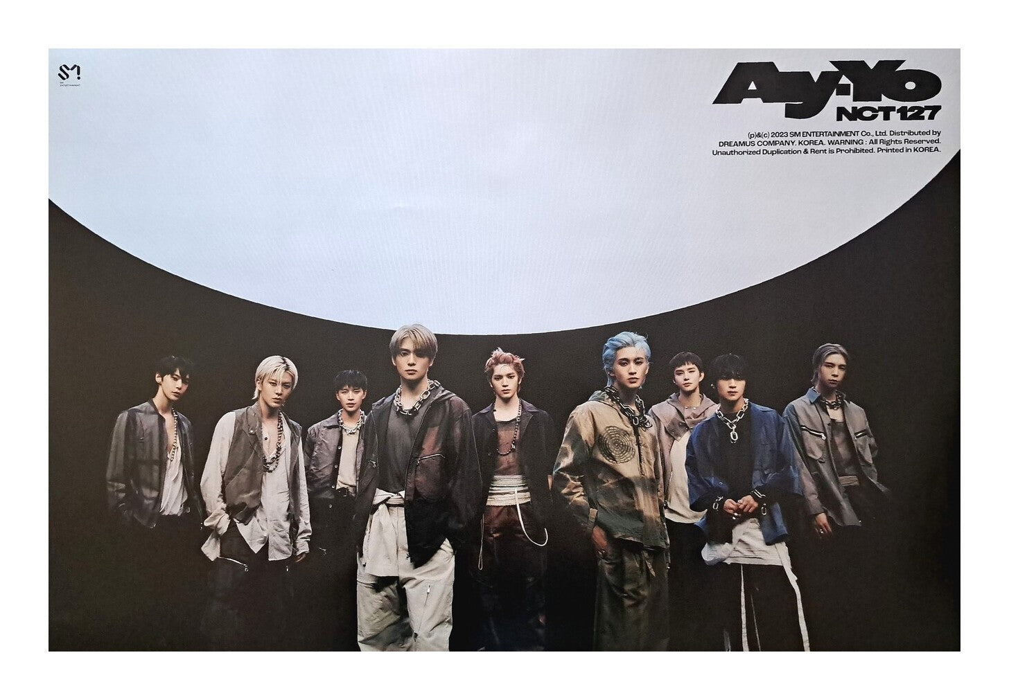 Nct 127 4th Album Repackage Ay Yo Official Poster Photo Concept Digi Choice Music La 6916