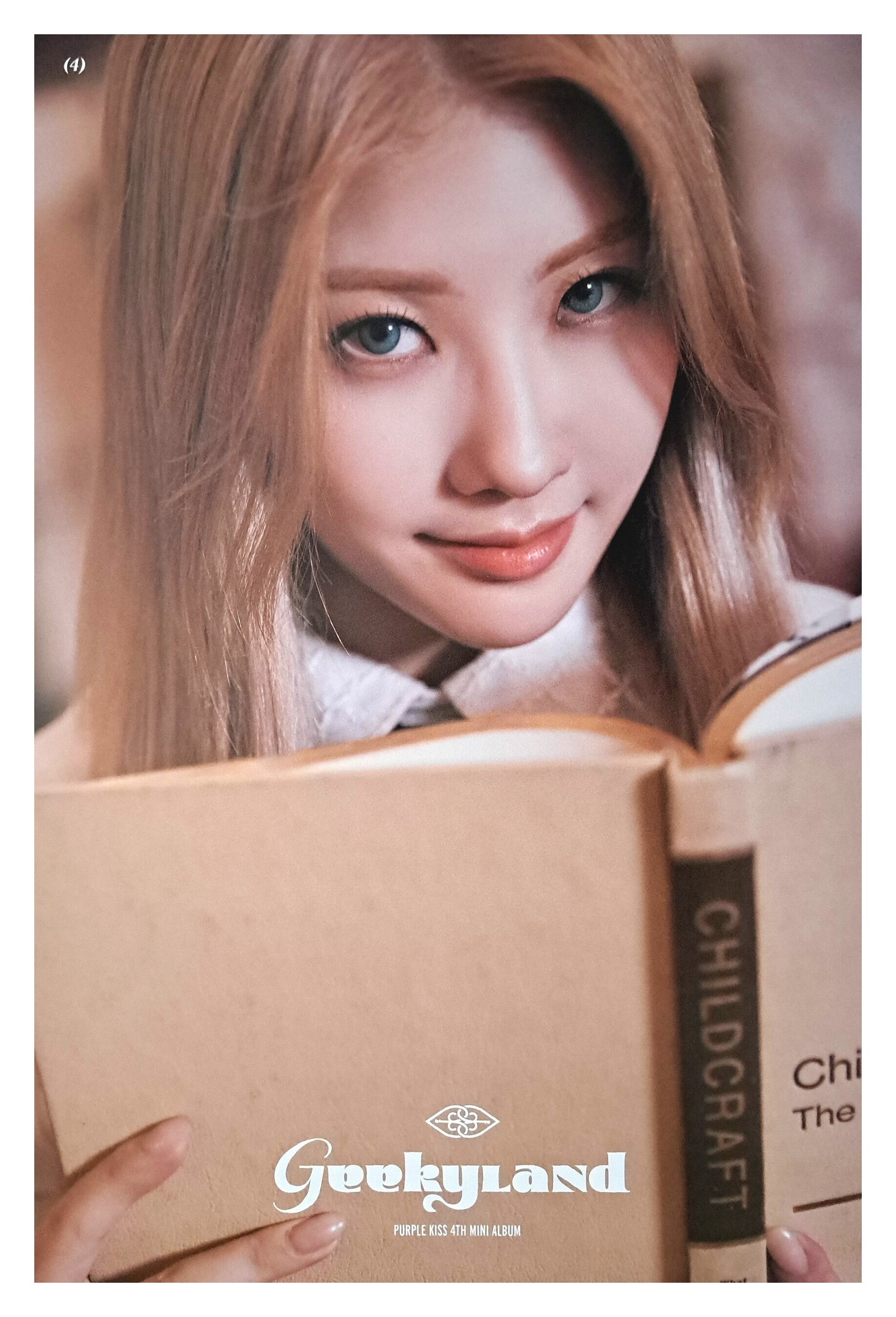 Purple Kiss 4th Mini Album Geekyland (Digipack Ver.) Official Poster