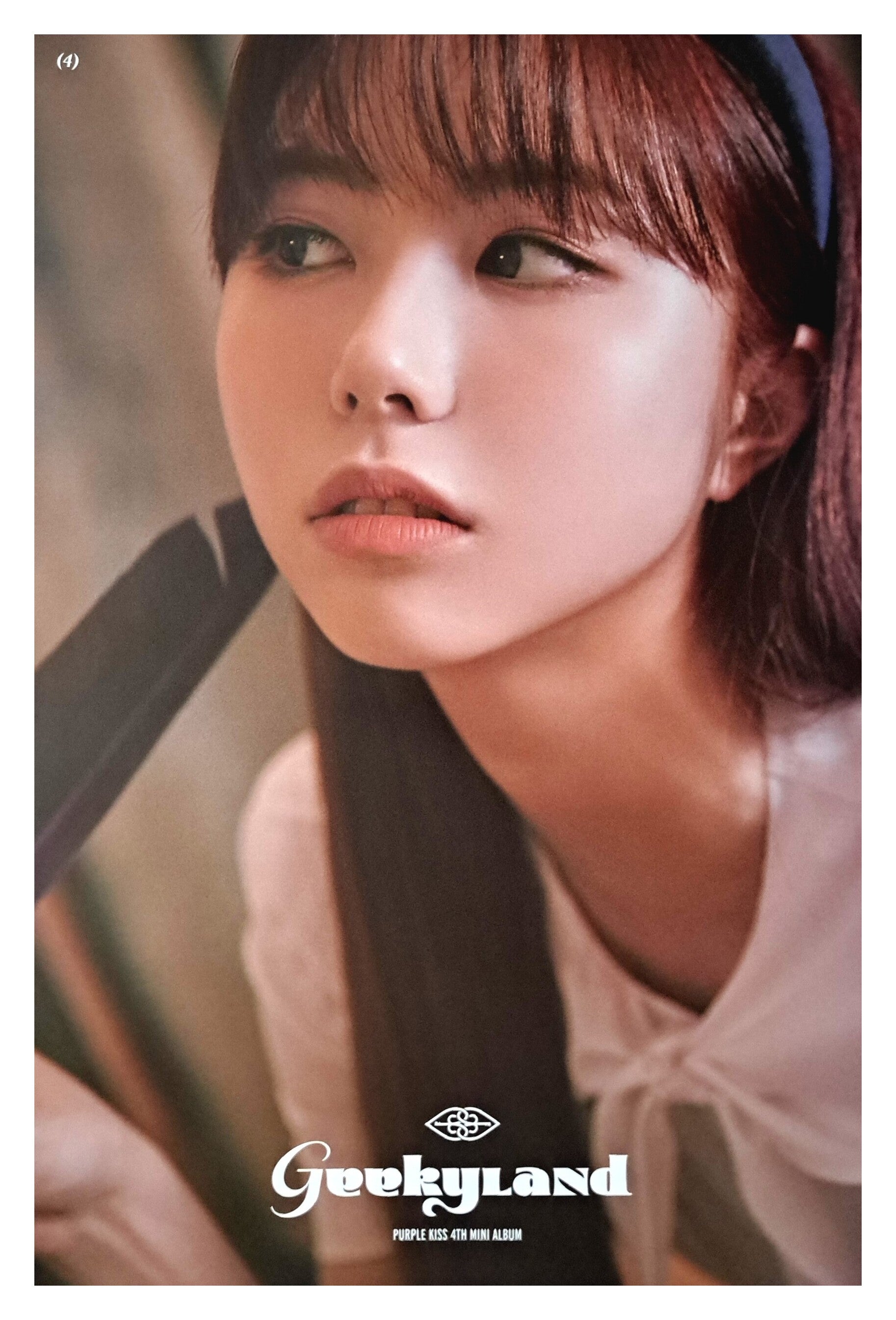 Purple Kiss 4th Mini Album Geekyland (Digipack Ver.) Official Poster