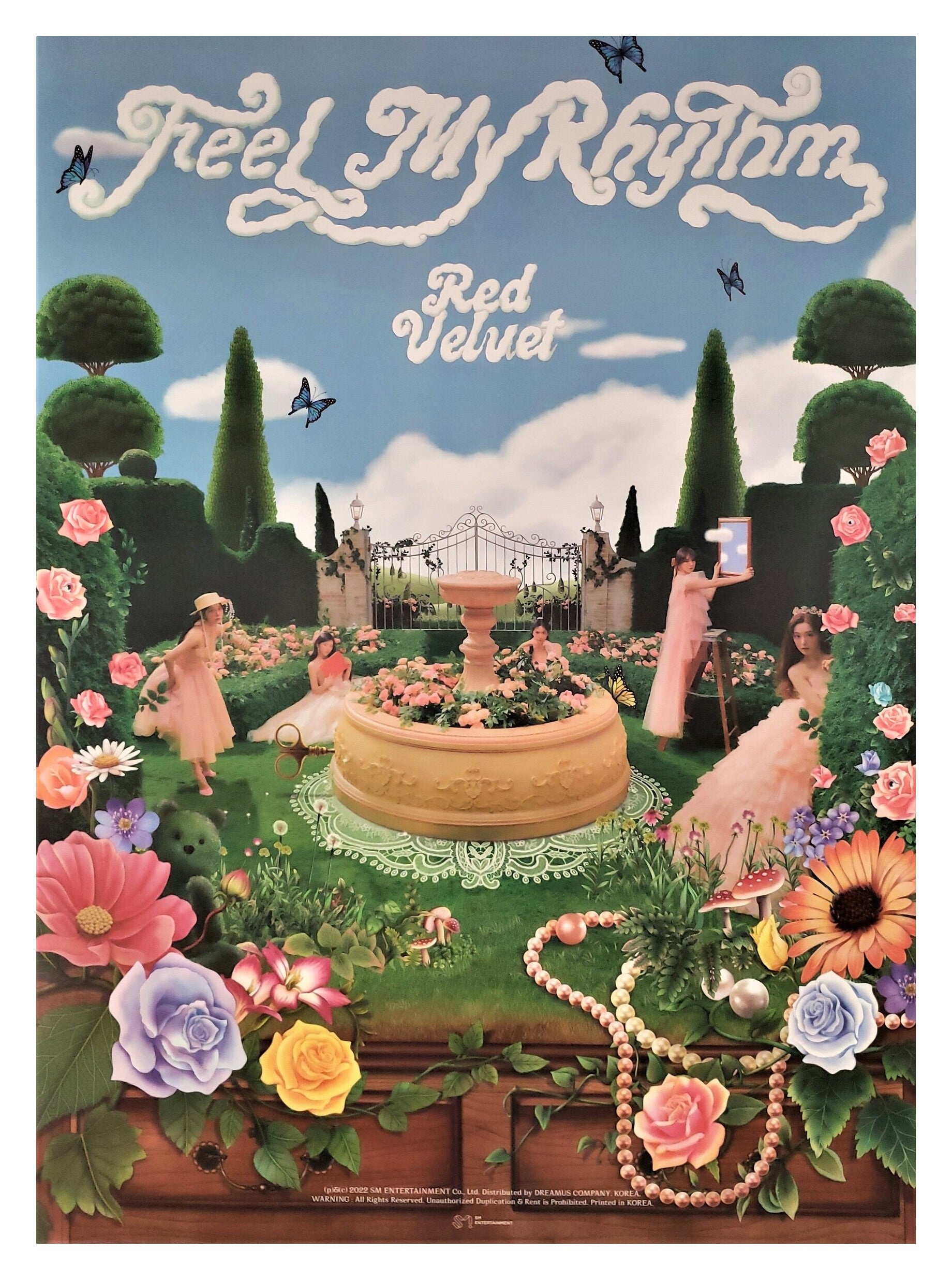 Red Velvet Mini Album The ReVe Festival 2022 : Feel My Rhythm (ReVe Ver.)  Official Poster - Photo Concept 1