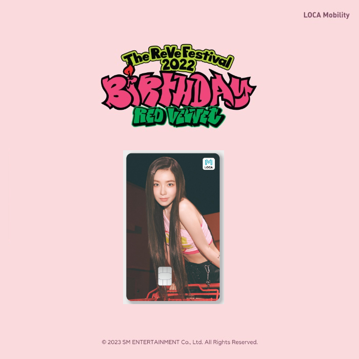 Red Velvet ウェンディ　cash bee Red Velvet ] Official only korea Cashbee TRANSPORTATION