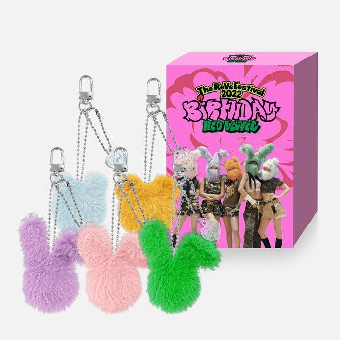 Red Velvet The ReVe Festival 2022 Happiness Official Merchandise - Birthday Doll Keyring