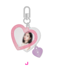 STAYC Young-Luv.Com Official Merchandise - Heart Key Ring
