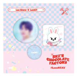 Stray Kids 2nd #LoveSTAY SKZ's Chocolate Factory x SKZOO - Pin Button Set