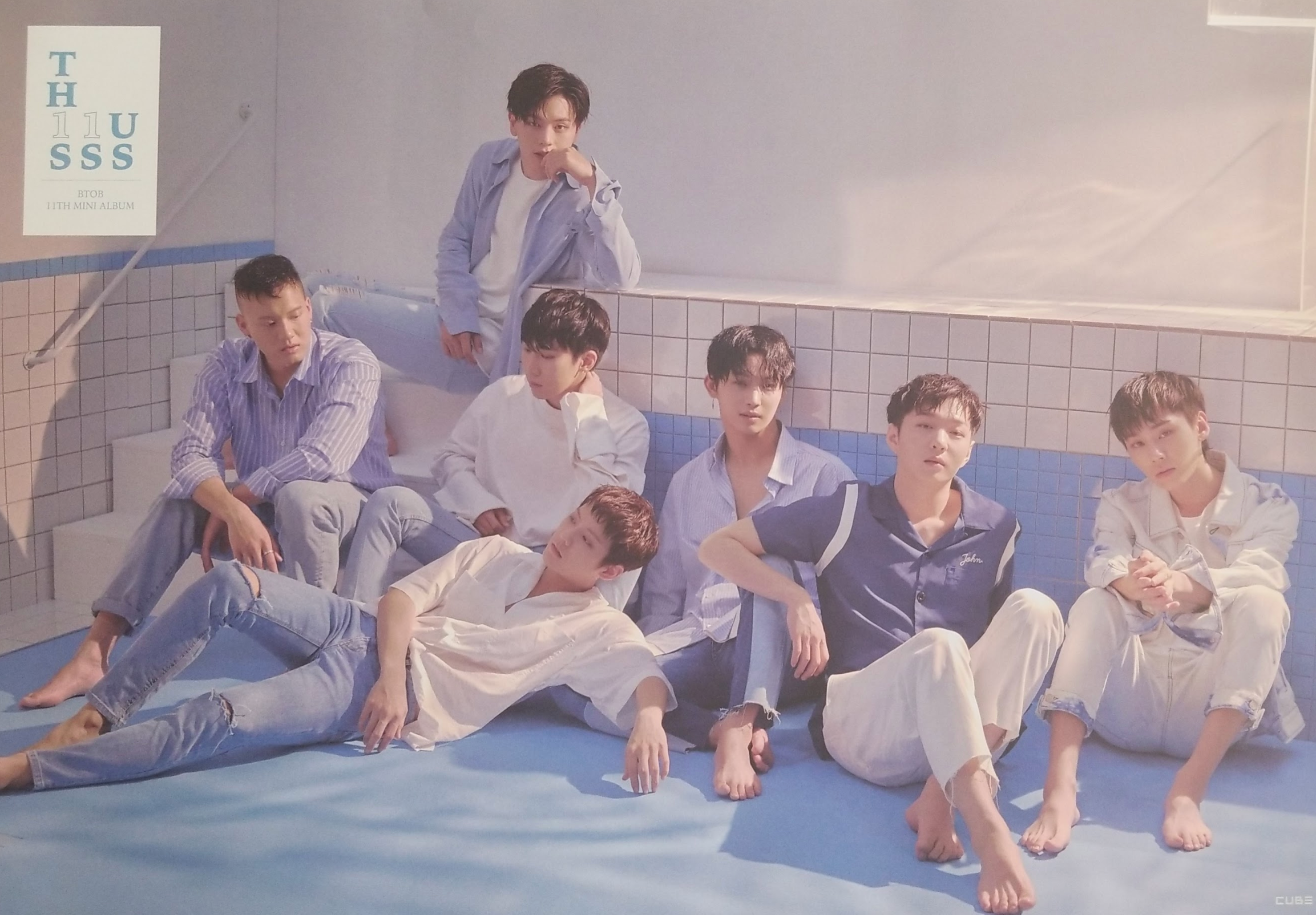 BTOB THIS IS US ポスター Btob 11th Mini Album This is Us Official Poster - Photo Concept 1