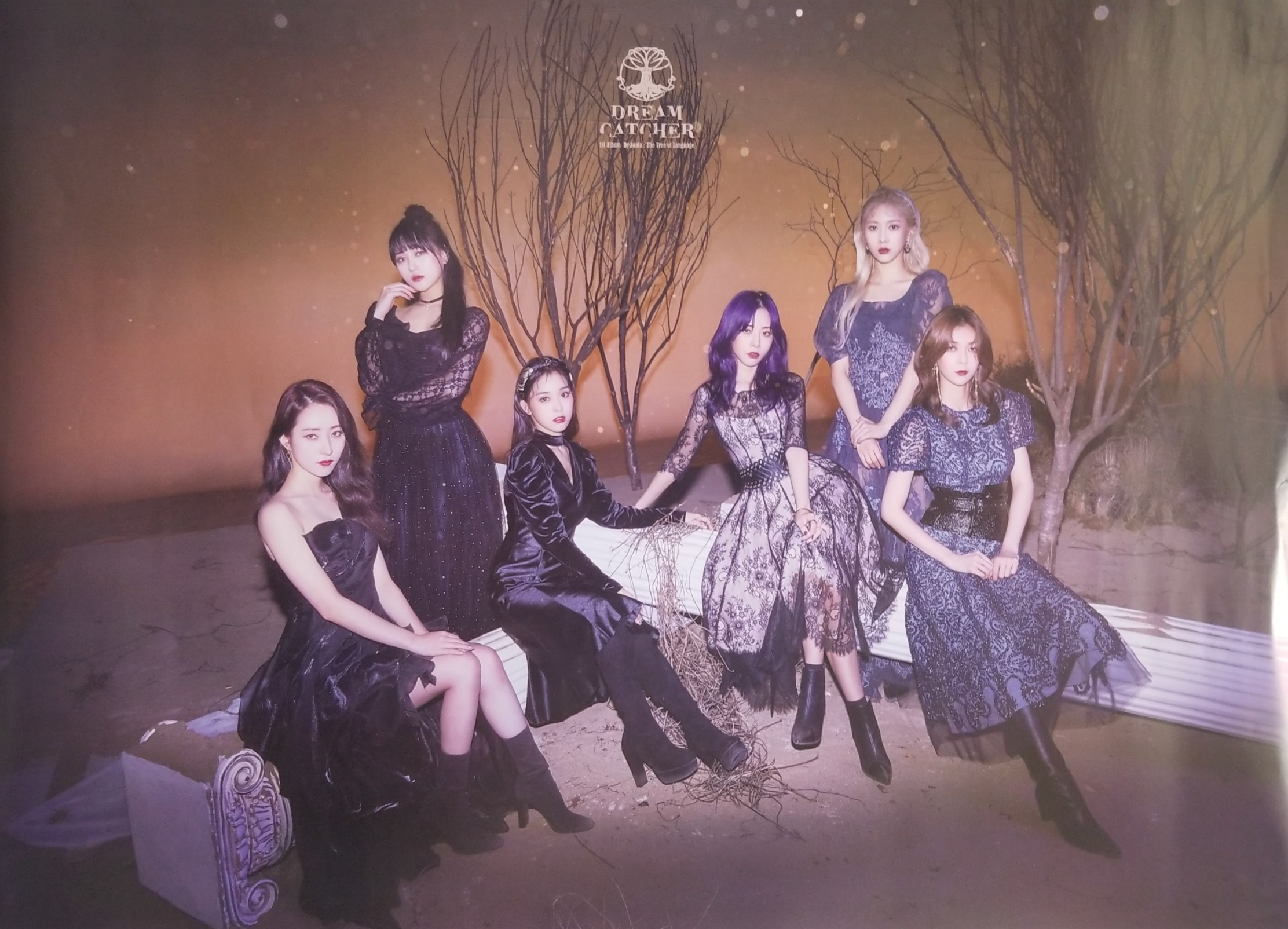 Dreamcatcher 1st Album Dystopia Tree of Language Official Poster