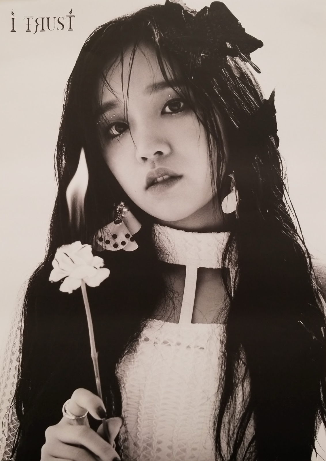 (G)I-DLE 3rd Mini Album I Trust Official Poster - Photo Concept Yuqi