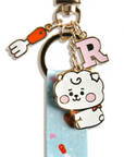 BT21 x Monopoly Official Merchandise - Baby Strap Metal Keyring