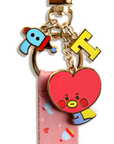 BT21 x Monopoly Official Merchandise - Baby Strap Metal Keyring