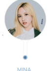 TWICE 2020 World in A Day Official Merchandise - Image Picket Fan