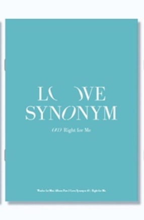 Wonho 1st Mini Album Love Synonym #2 Right for US Official Photocards  Select