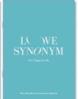 Wonho 1st Mini Album - Love Synonym 1. Right For Me