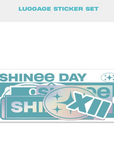 SHINee Debut 12th Anniversary Official Merchandise - Luggage Sticker Set
