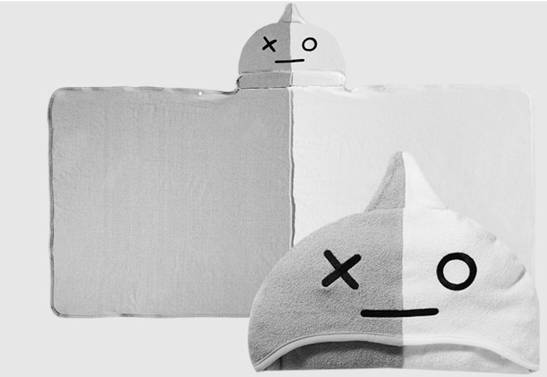 (Limited Quantity) BT21 Official Merchandise - HOODIE TOWEL